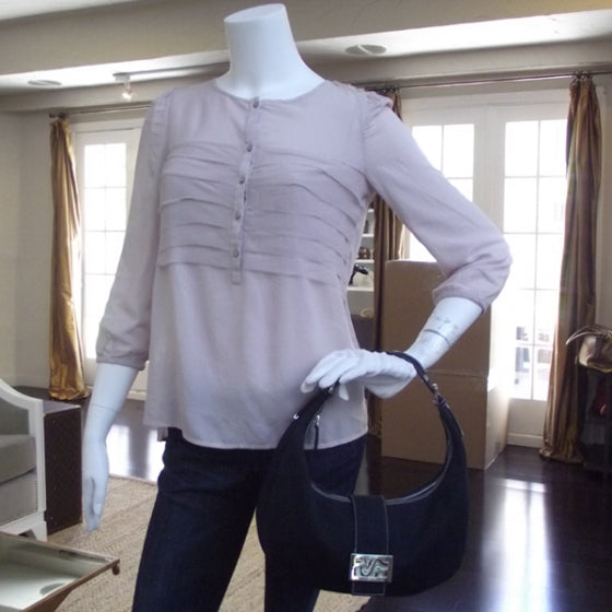 Fendi Canvas Hobo Navy 2 of 13