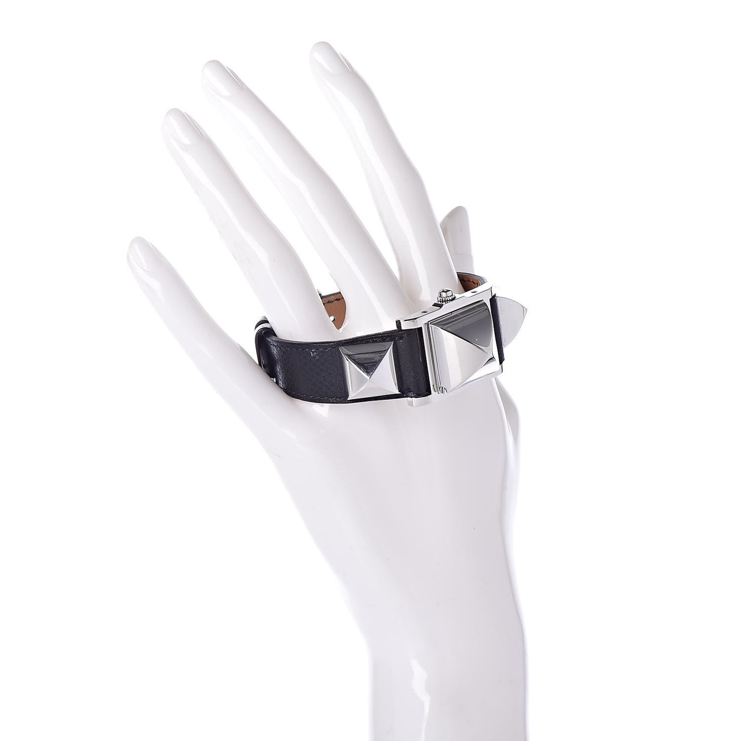 Stainless Steel Epsom 23mm Medor Quartz Watch Noir