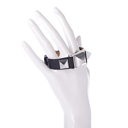 Hermes Stainless Steel Epsom 23mm Medor Quartz Watch Noir 2 of 9