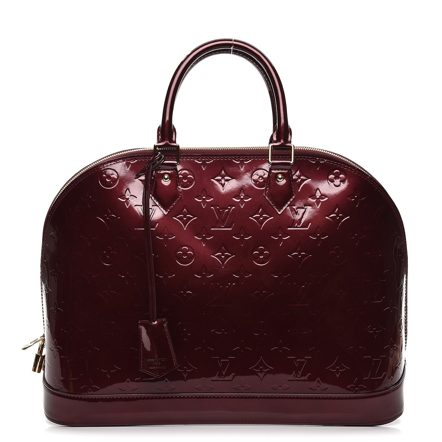 Louis Vuitton Vernis Alma GM Rouge Fauviste 1 of 10
