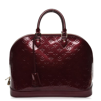 Louis Vuitton Vernis Alma GM Rouge Fauviste 1 of 10