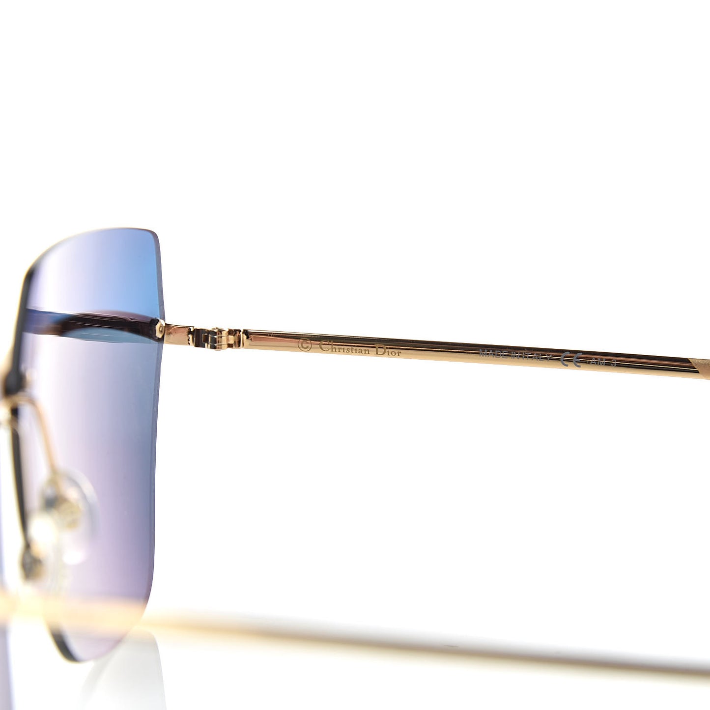 Metal DiorMetallic Sunglasses Orange Blue