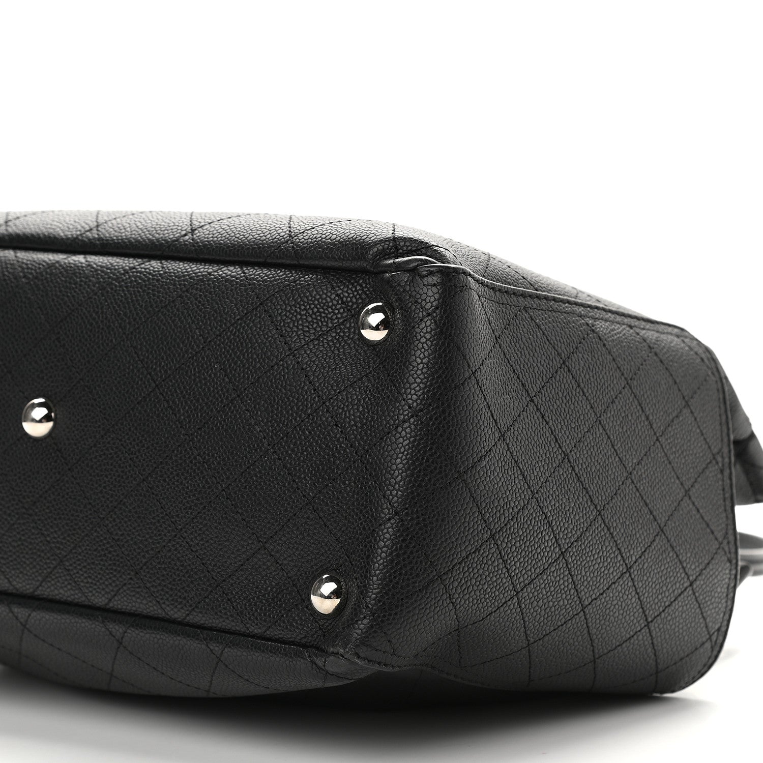 Chanel Grained Calfskin Medium CC Pocket Tote Black 9 of 9