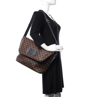 Louis Vuitton Damier Ebene Sprinter MM Cobalt 2 of 9