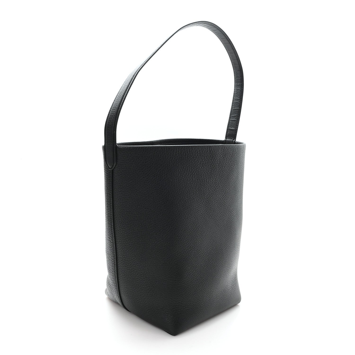 The Row Grained Calfskin Medium N/S Park Tote Black 3 of 9