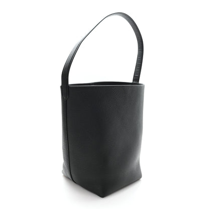 The Row Grained Calfskin Medium N/S Park Tote Black 3 of 9