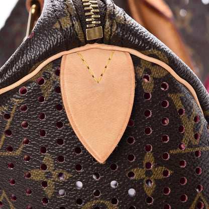 Louis Vuitton Monogram Perforated Speedy 30 Fuchsia 5 of 7
