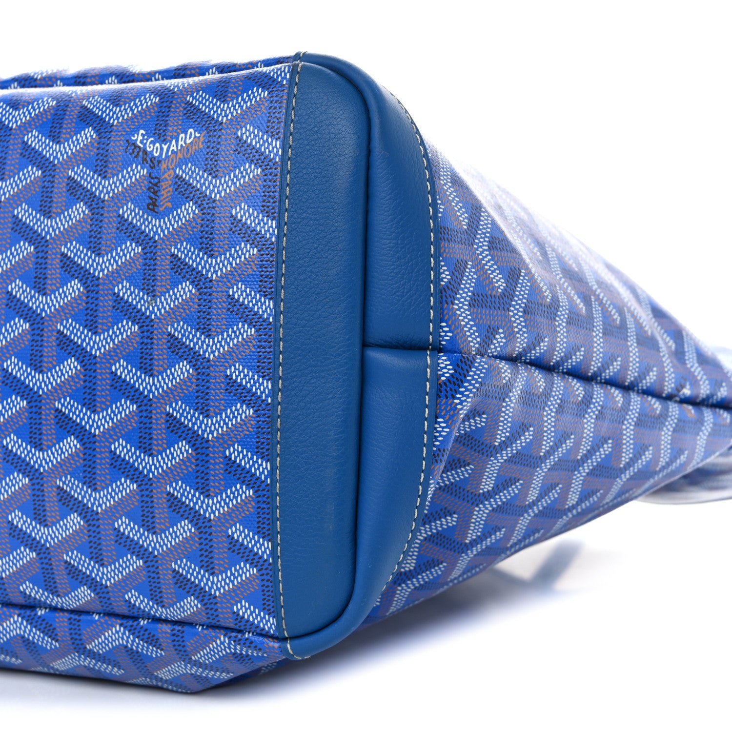 Goyard Goyardine Artois MM Blue 10 of 10