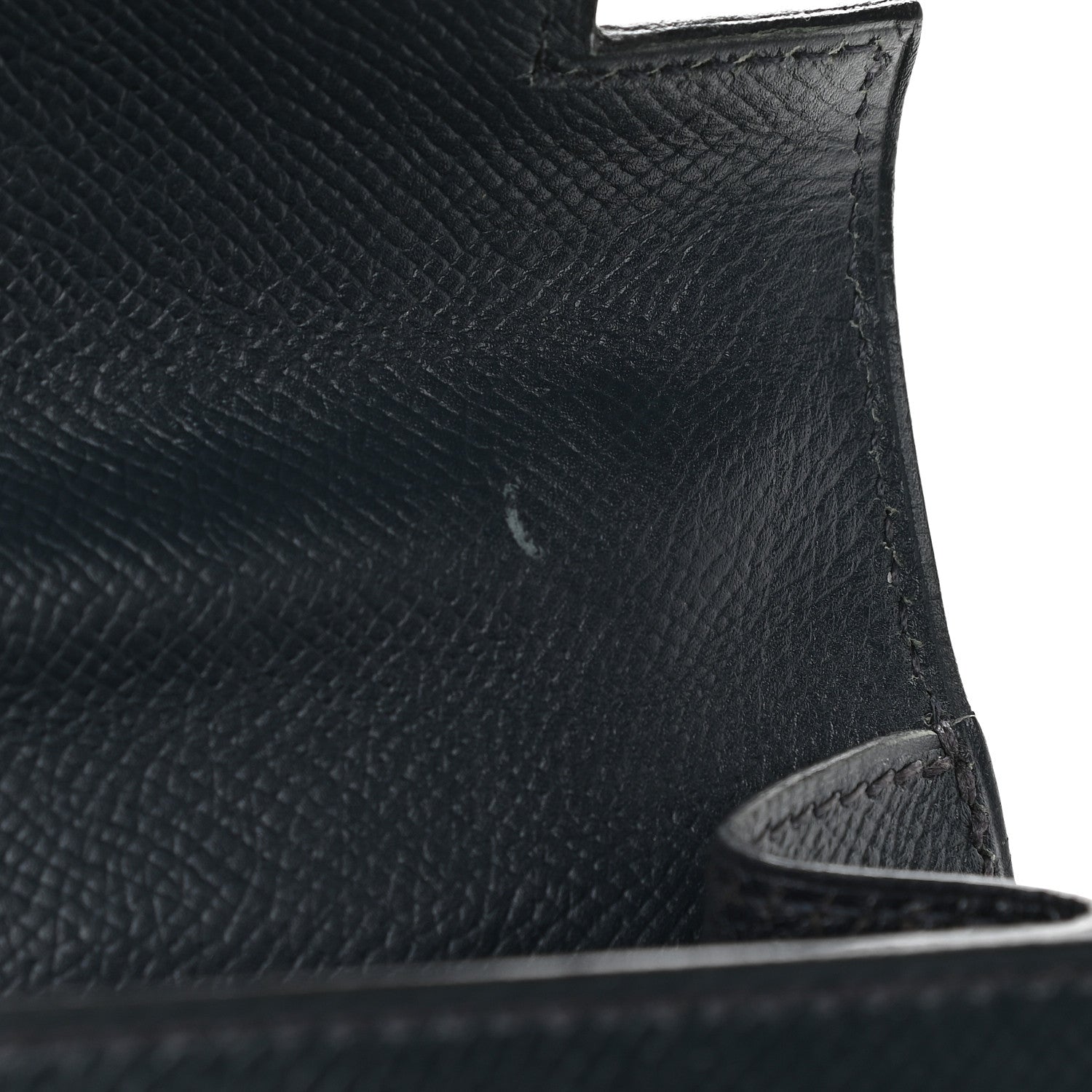 Hermes Courchevel Kelly Sellier 28 Bleu Marine 9 of 11