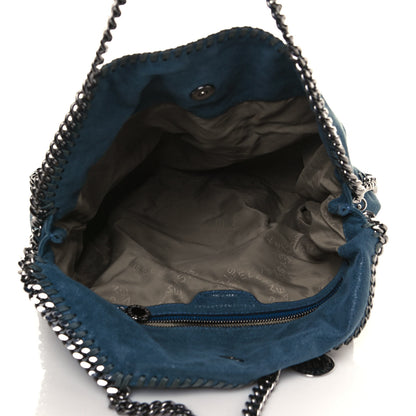 Stella McCartney Shaggy Deer Falabella Fold Over Tote Blue 4 of 12