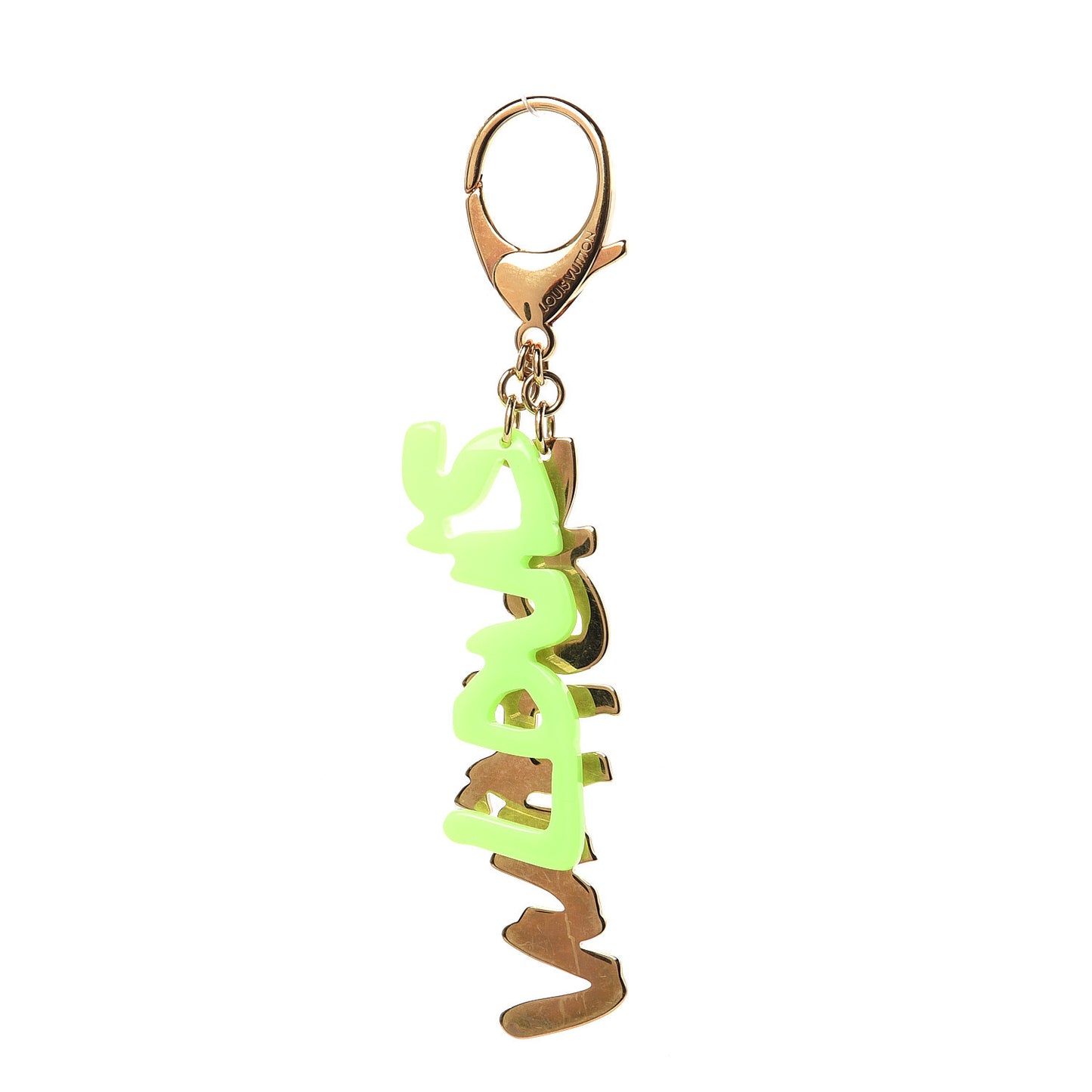 Graffiti Bag Charm Green