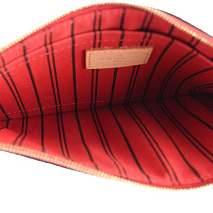 Louis Vuitton Monogram Neverfull MM GM Pochette Cherry 5 of 8