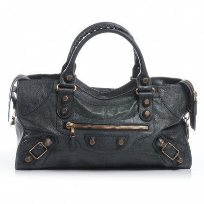 Balenciaga Agneau Giant 21 Rose Gold Hardware Part Time Anthracite 1 of 8