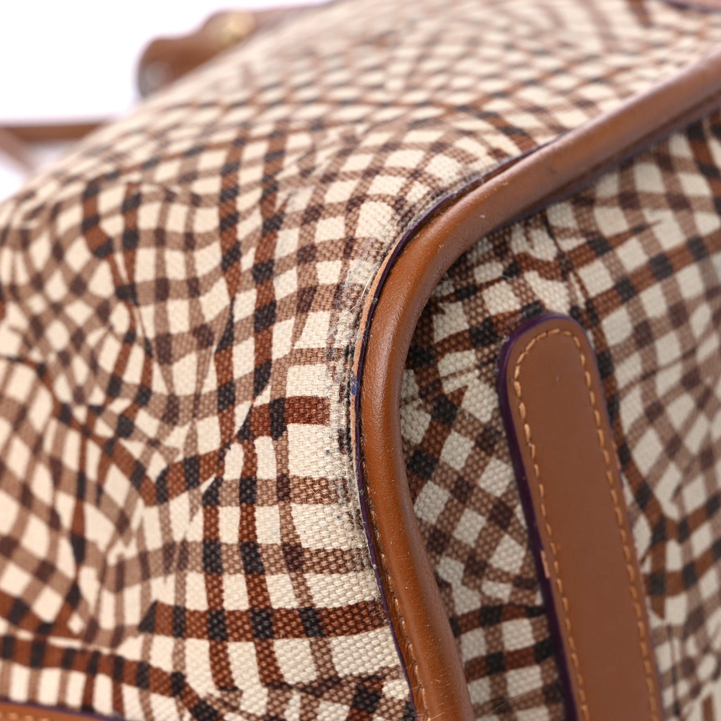 Visetos Medium Liz Reversible Shopper Tote Cognac