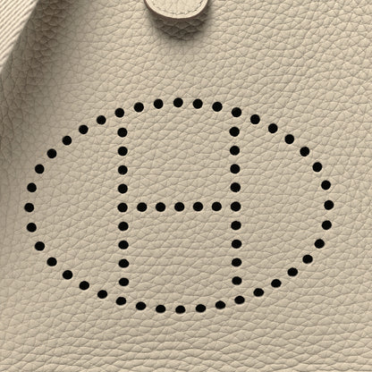 Hermes Taurillon Clemence Amazone Evelyne TPM Beton 8 of 11