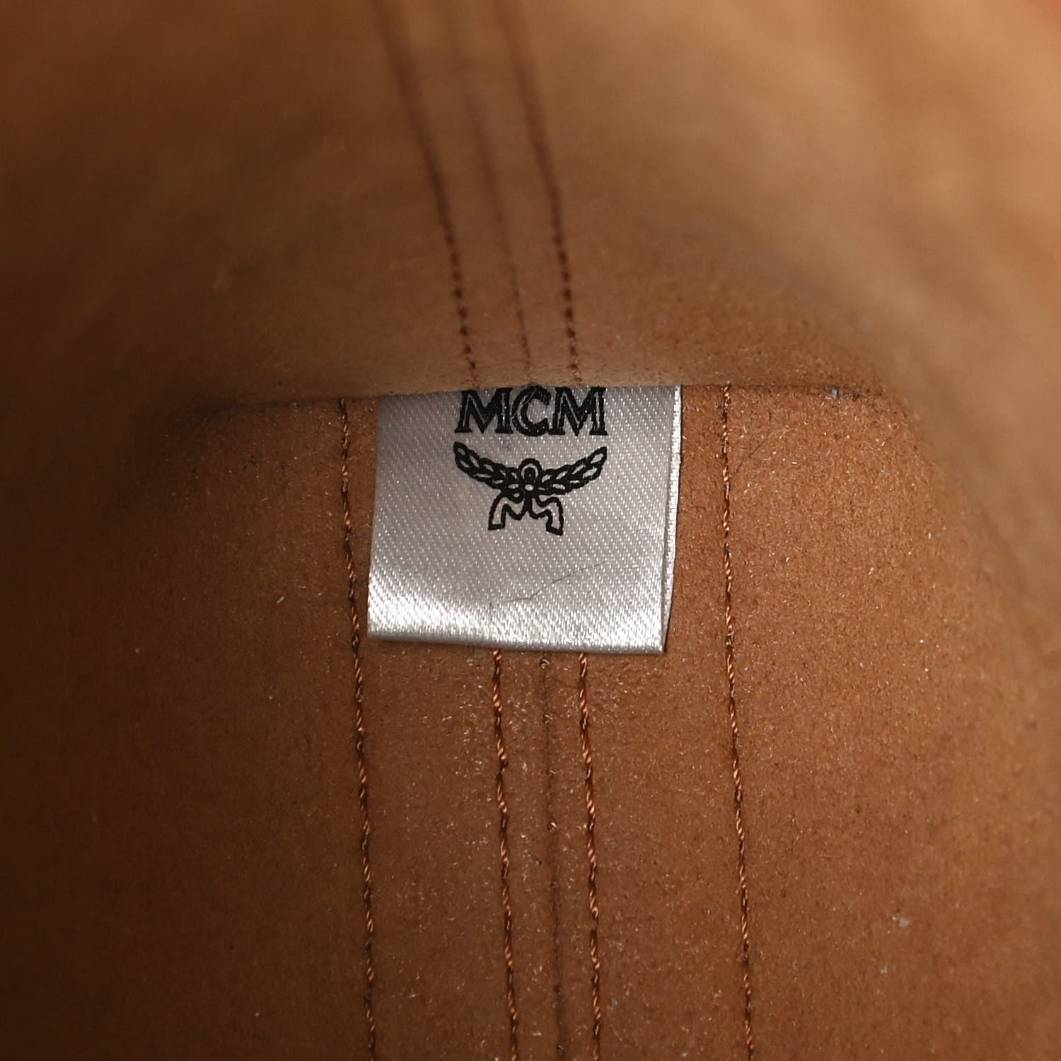 MCM Visetos Essential Crossbody Bag Cognac 6 of 9