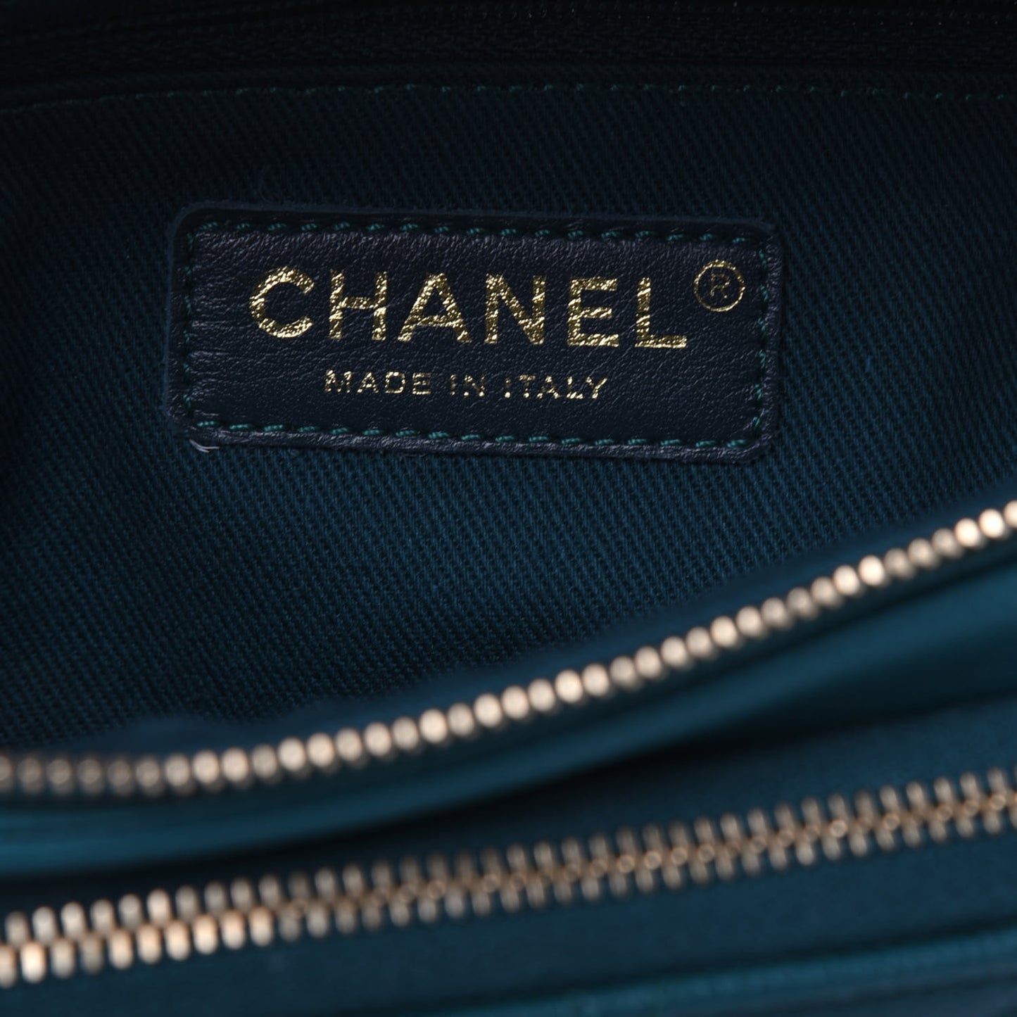 Caviar Quilted Business Affinity Waist Belt Bag Dark Turquoise