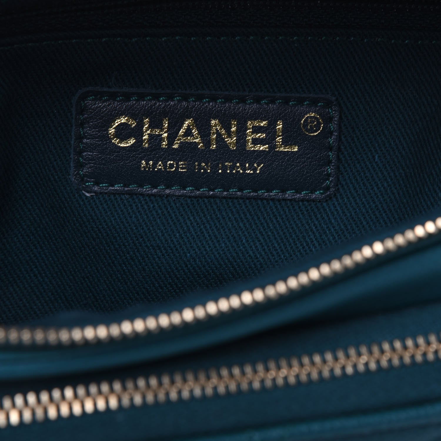 Chanel Caviar Quilted Business Affinity Waist Belt Bag Dark Turquoise 5 of 12