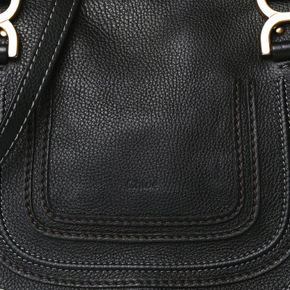 Chloe Calfskin Small Marcie Satchel Black 8 of 11