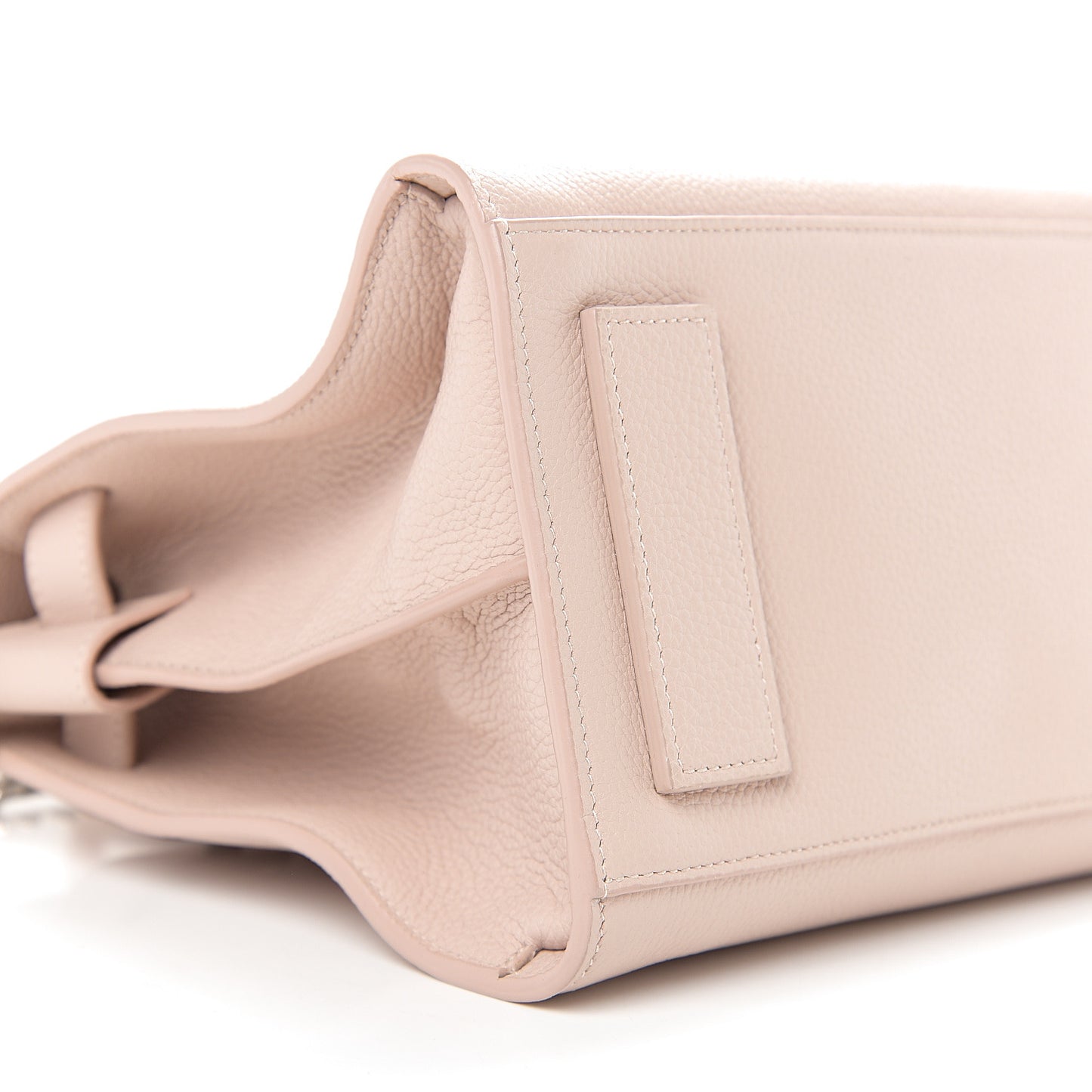 Grained Calfskin Baby Sac De Jour Souple Marble Pink