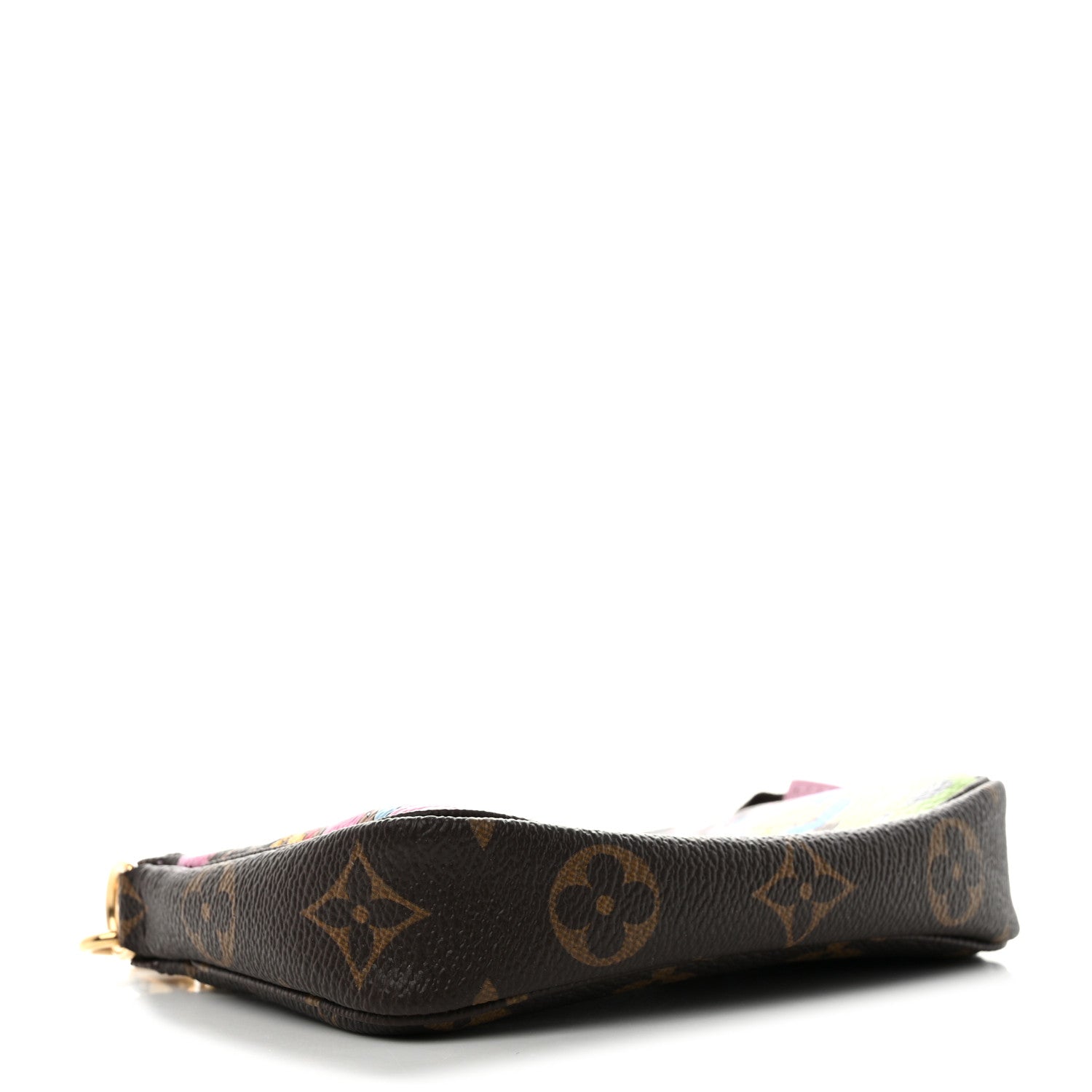 Louis Vuitton Monogram 2021 Christmas Animation Japanese Garden Mini Pochette Accessories Wisteria Pink 4 of 7