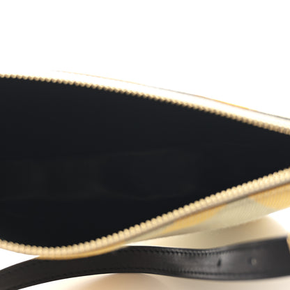 Burberry Calfskin Check Mini Shield Sling Bag Hunter 5 of 10