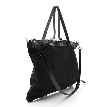 Saint Laurent Canvas ID Shopping Bag Black 3 of 11
