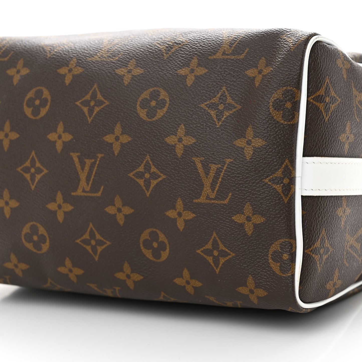 Monogram LV Match Speedy Bandouliere 25 White