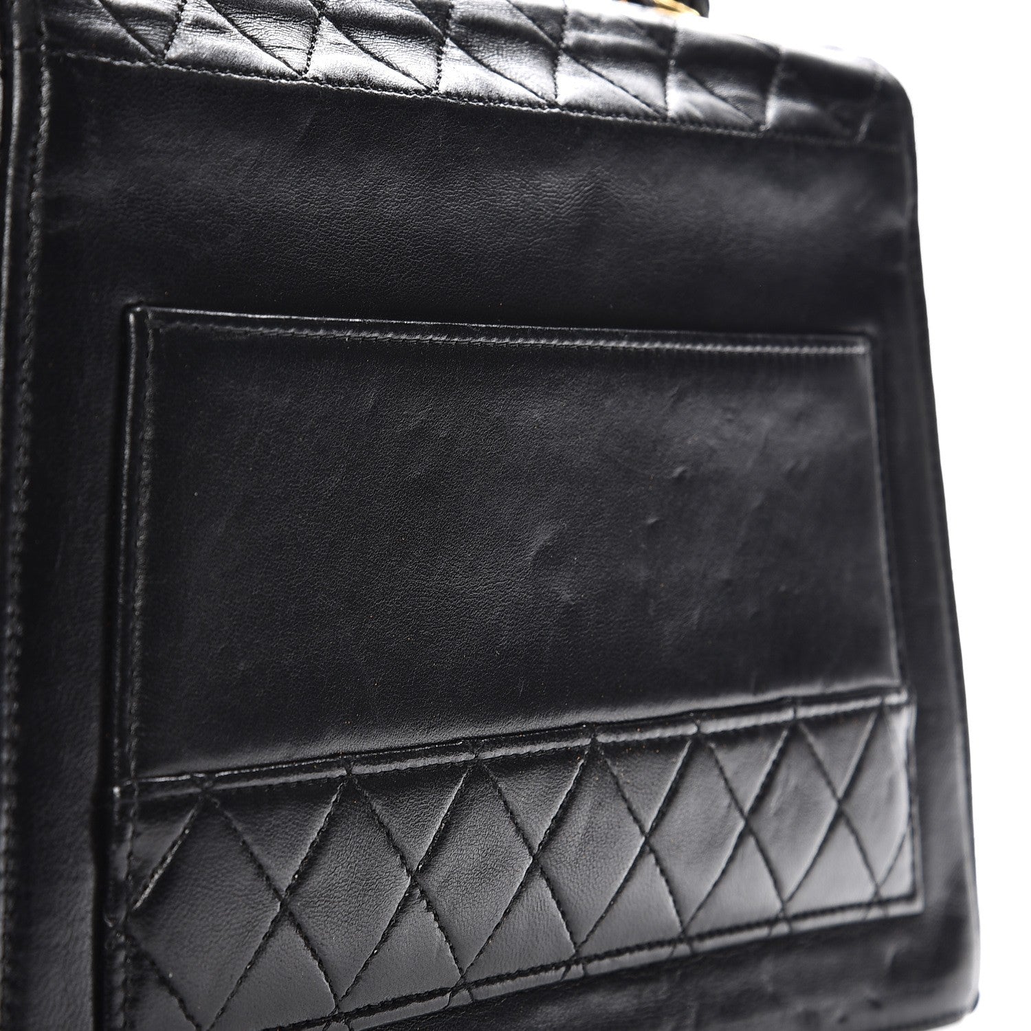 Chanel Lambskin Quilted Small Kelly Flap Black 10 of 16