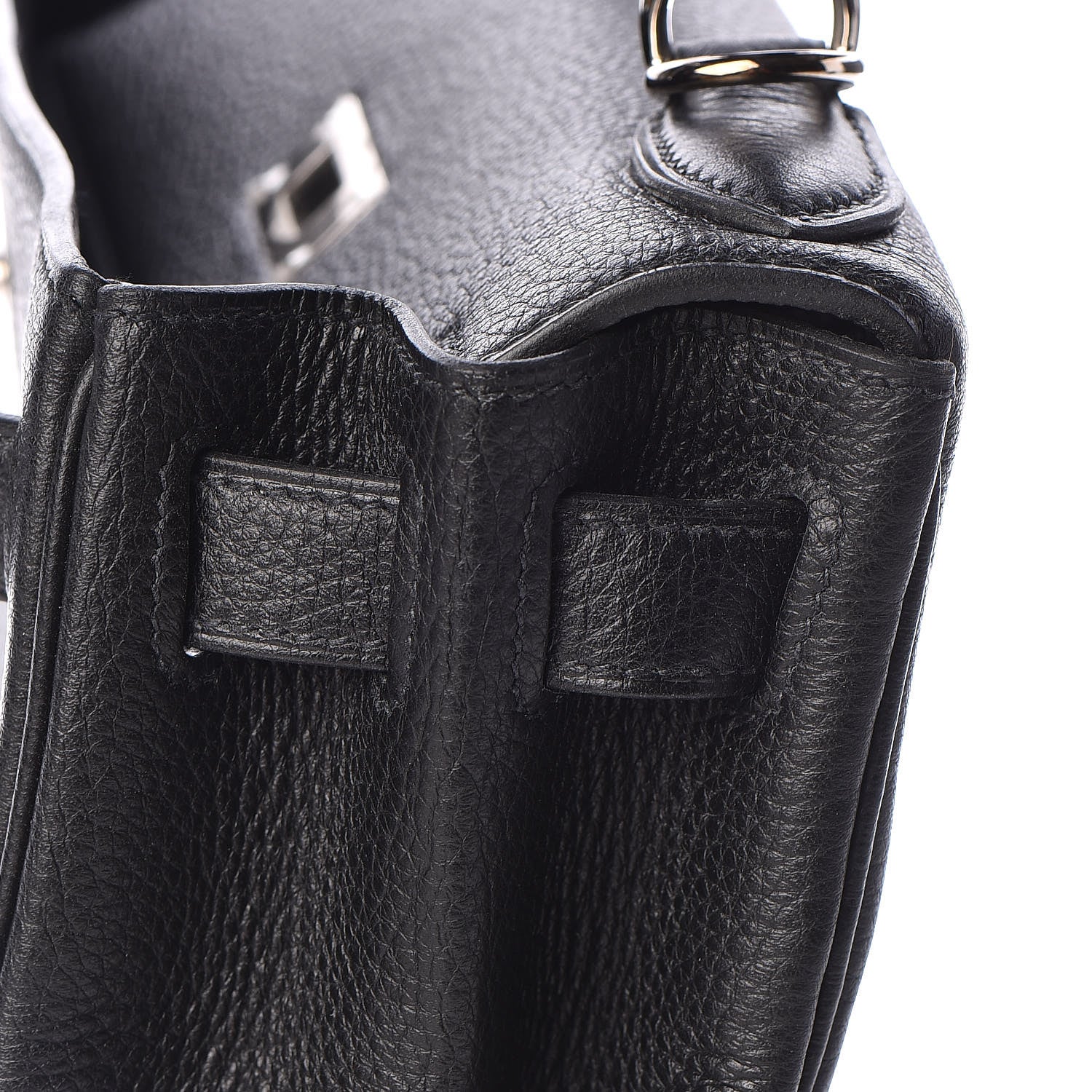 Hermes Togo Kelly Retourne 28 Black 25 of 39