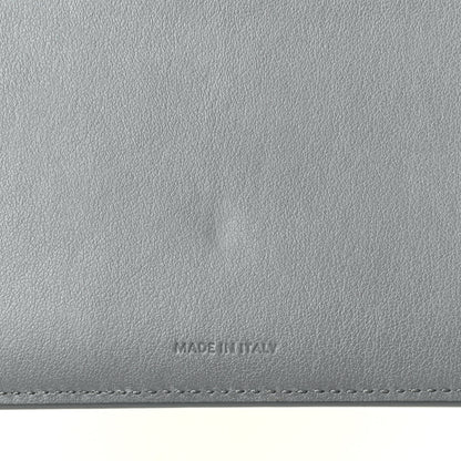 Celine Grained Calfskin Large Multifunction Strap Wallet Medium Grey 6 of 6