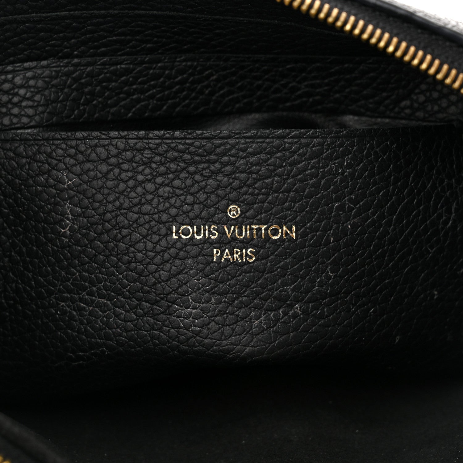 Louis Vuitton Empreinte Double Zip Pochette Black 7 of 12