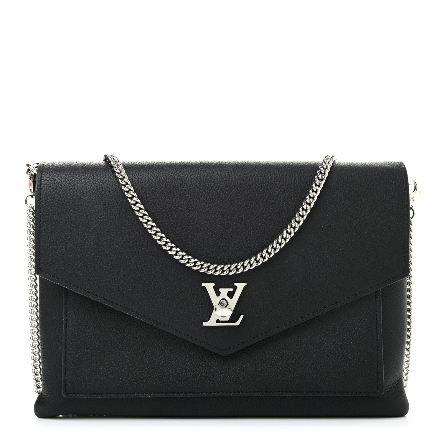 Louis Vuitton Soft Calfskin My Lockme Pochette Black 1 of 6