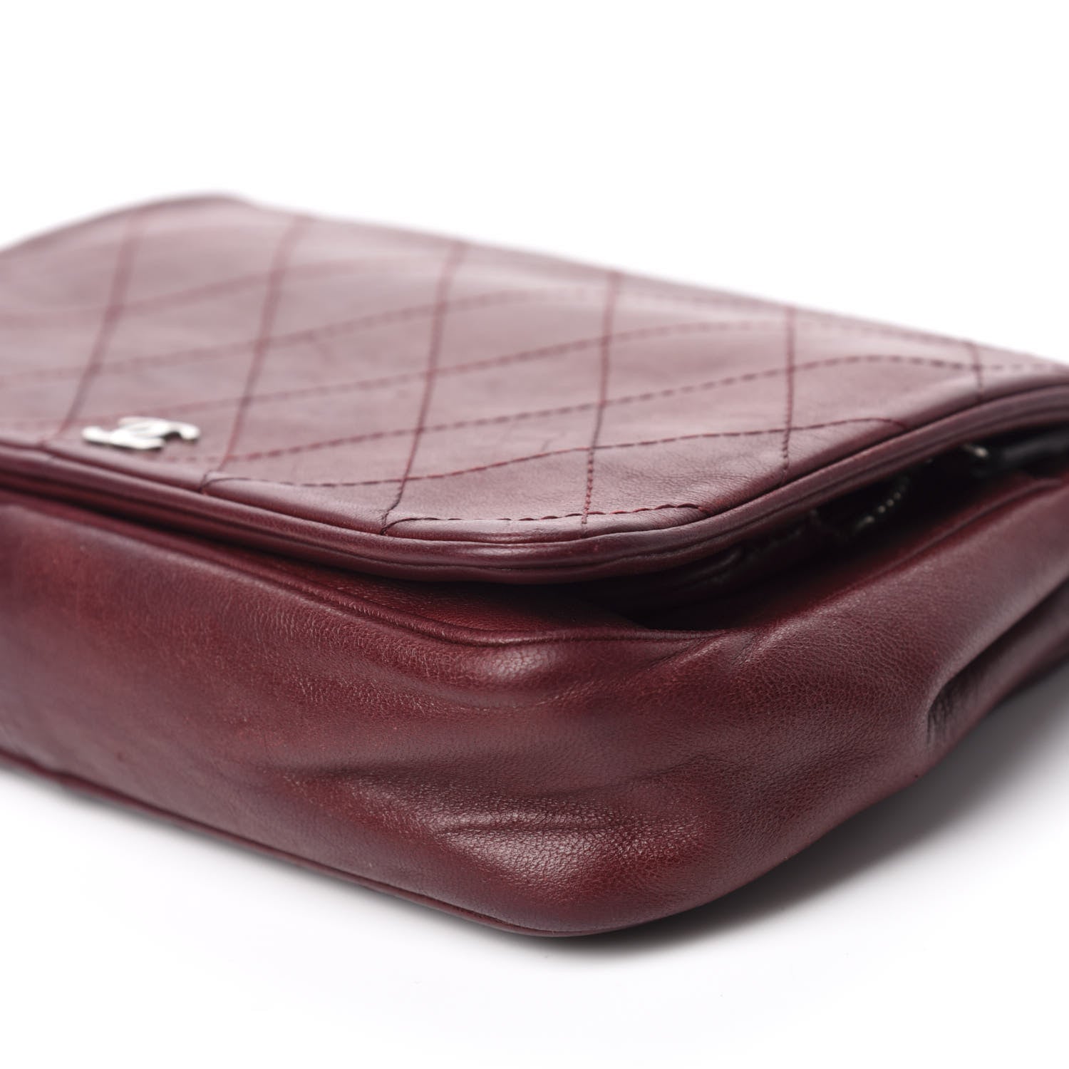 Chanel Lambskin Quilted Single Flap Red 7 of 13
