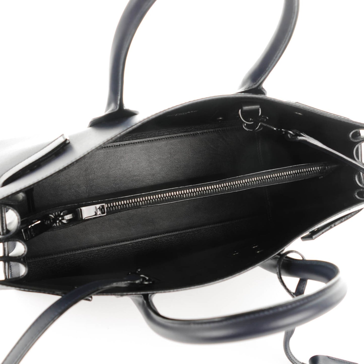 Calfskin Small Sac De Jour Navy