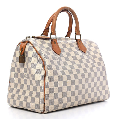 Louis Vuitton Damier Azur Speedy 30 2 of 11