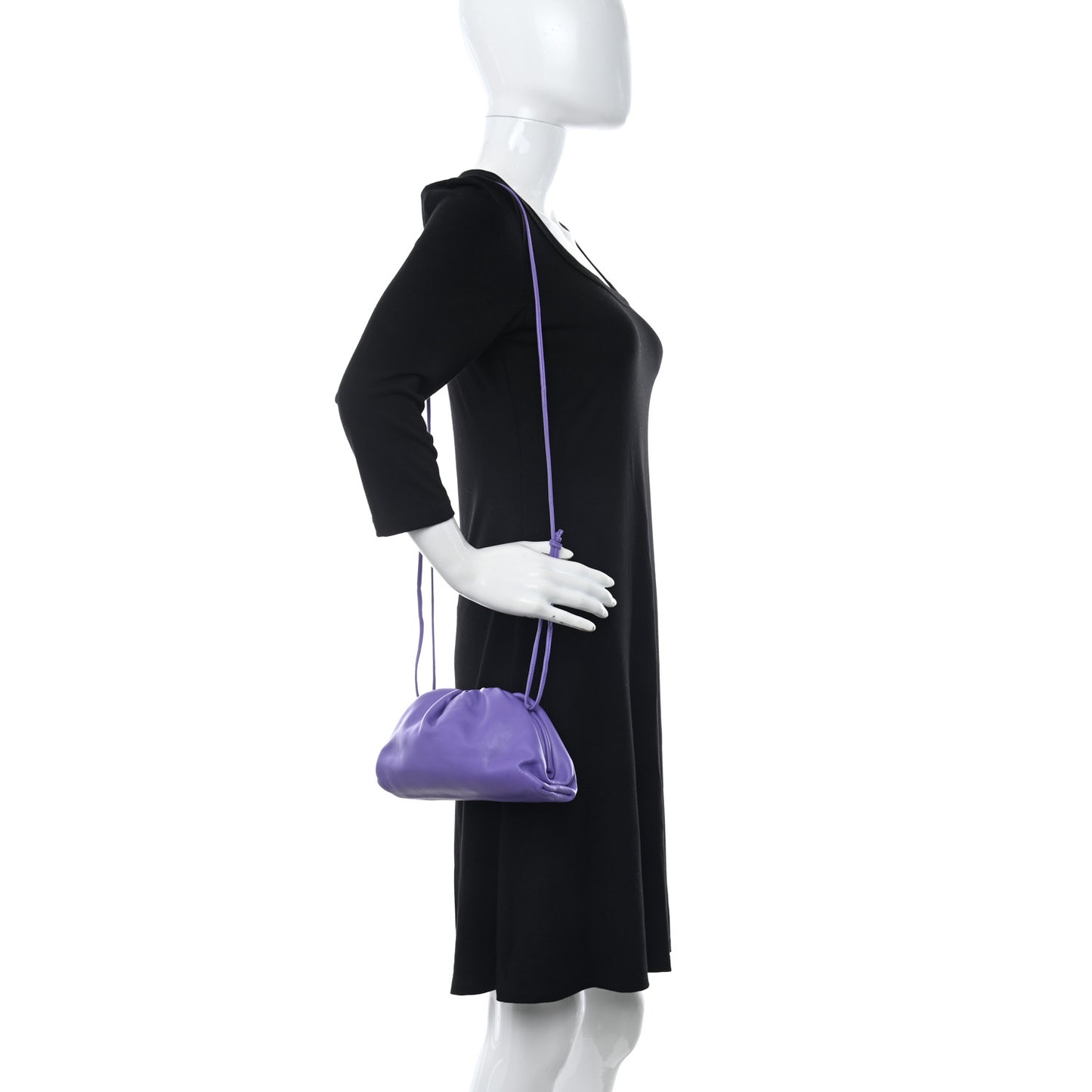 Butter Calfskin The Mini Pouch Purple
