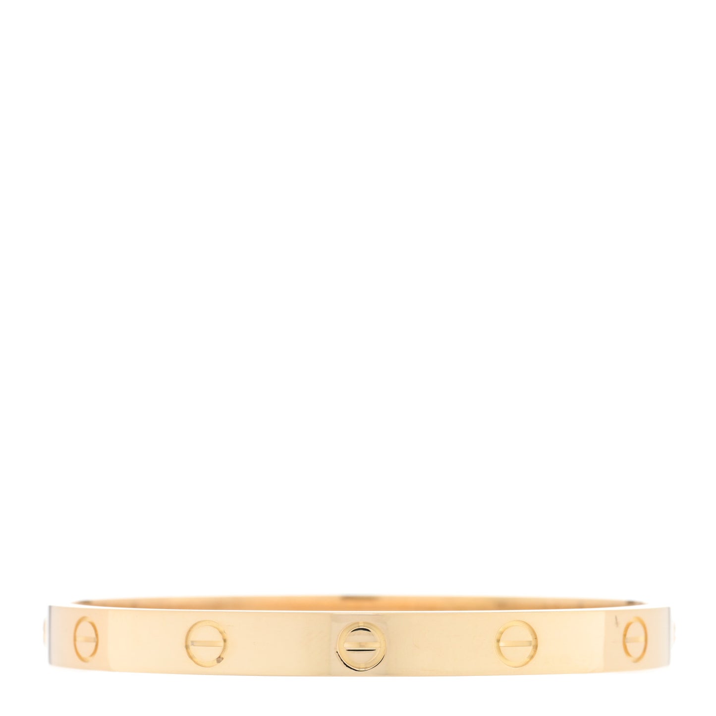 18K Yellow Gold LOVE Bracelet 17