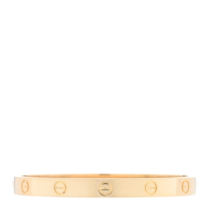 Cartier 18K Yellow Gold LOVE Bracelet 17 2 of 9