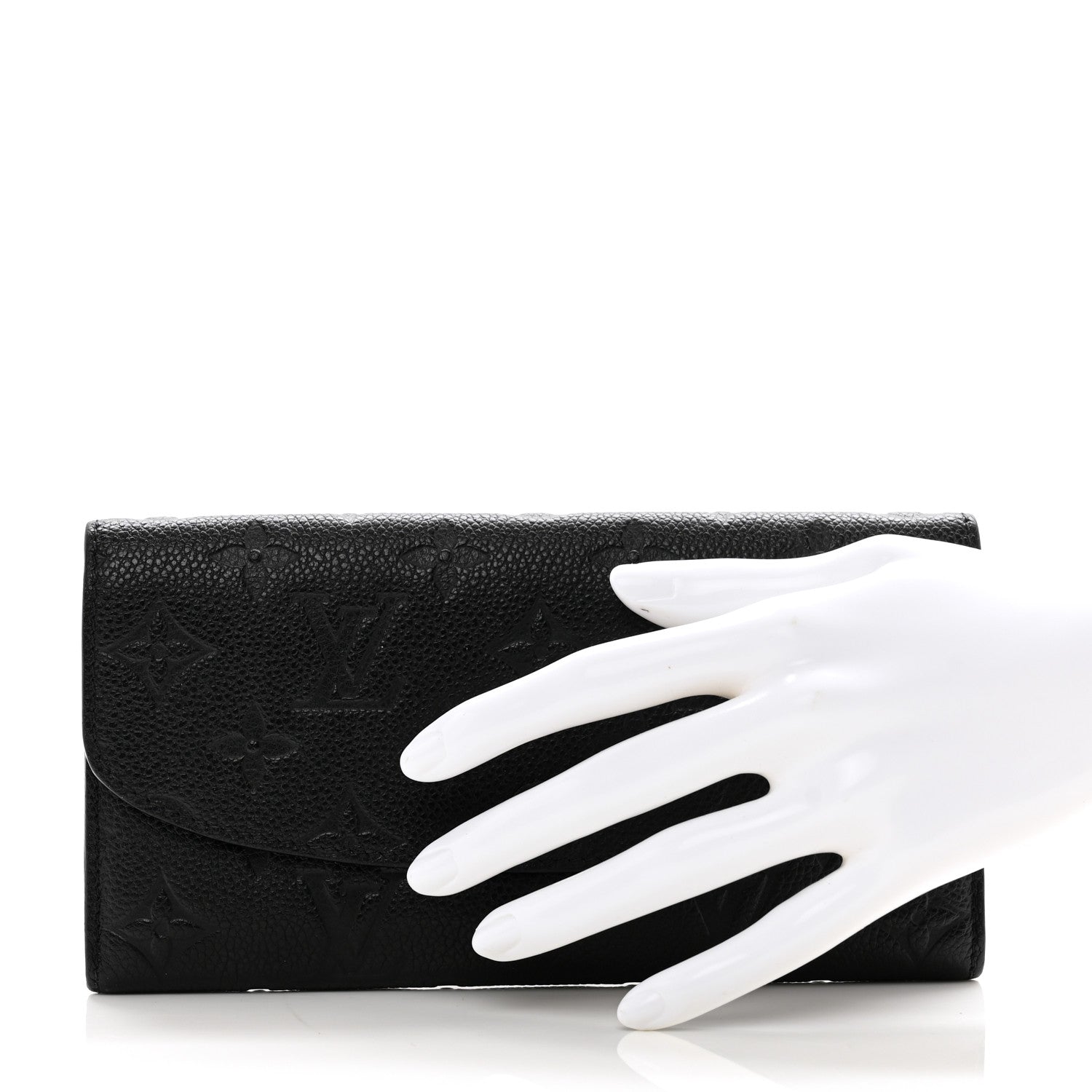 Louis Vuitton Empreinte Emilie Wallet Black Dune 2 of 7