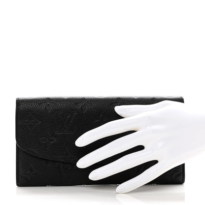 Louis Vuitton Empreinte Emilie Wallet Black Dune 2 of 7