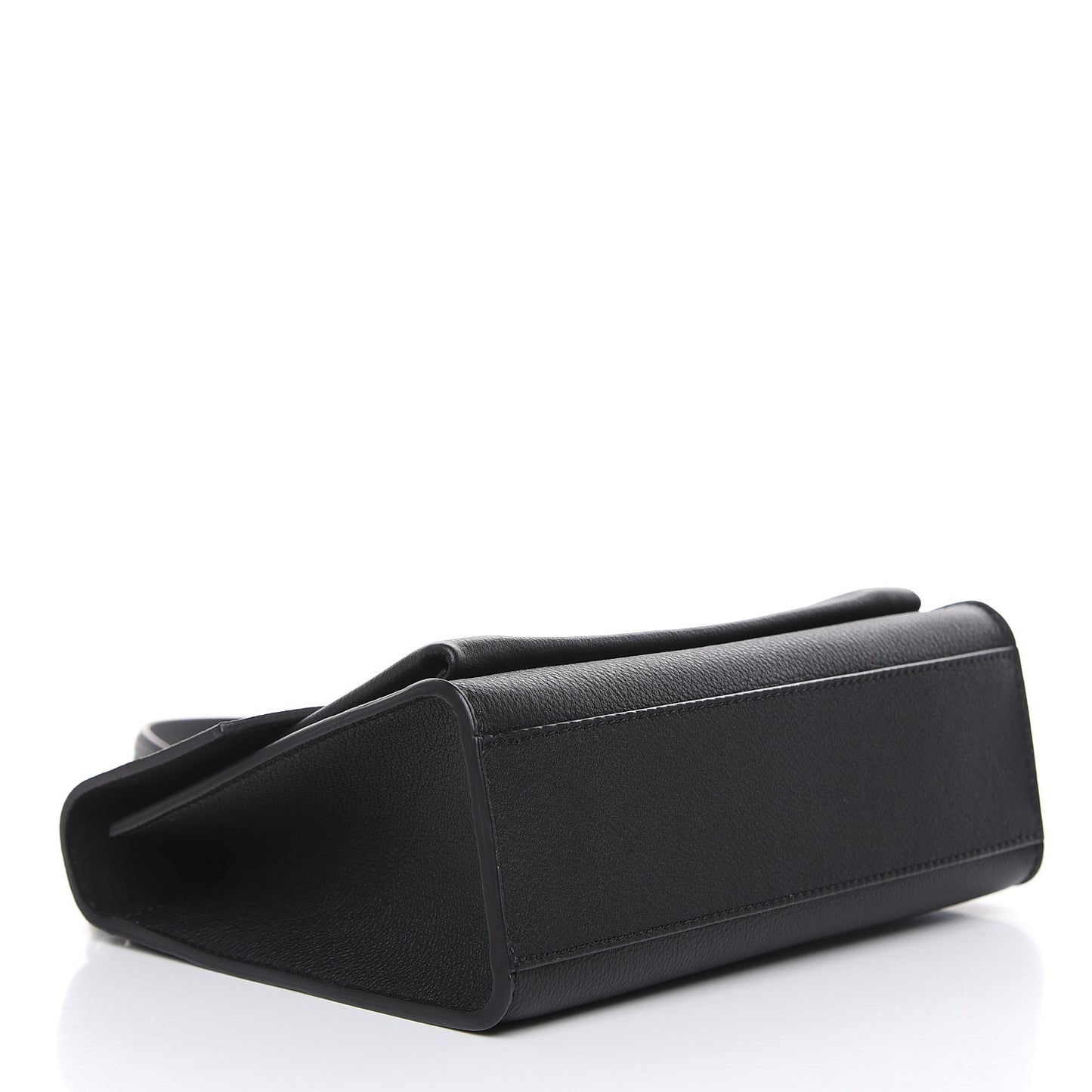 Soft Calfskin My Lockme Chain Bag BB Black