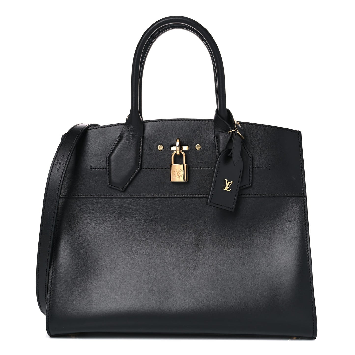 Calfskin City Steamer MM Black