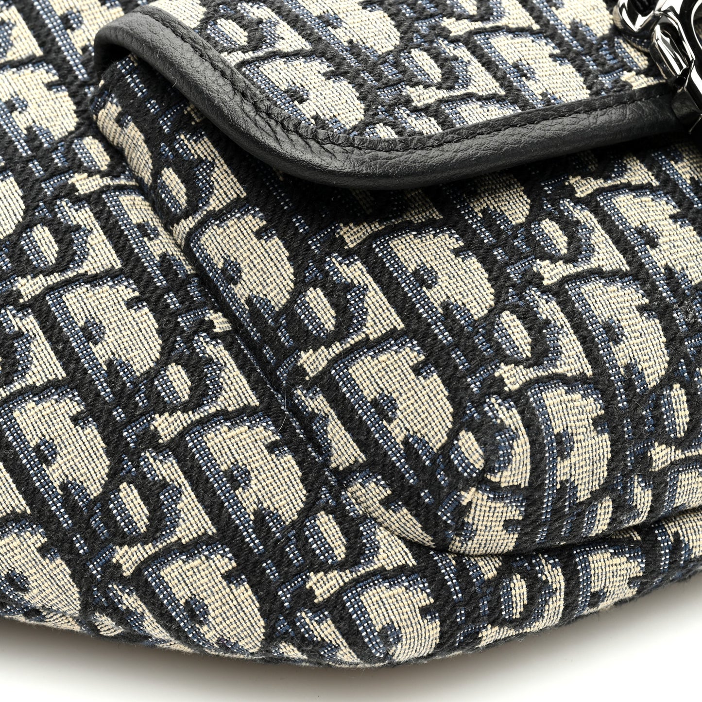 Oblique Dior 8 Belt Bag Beige Black