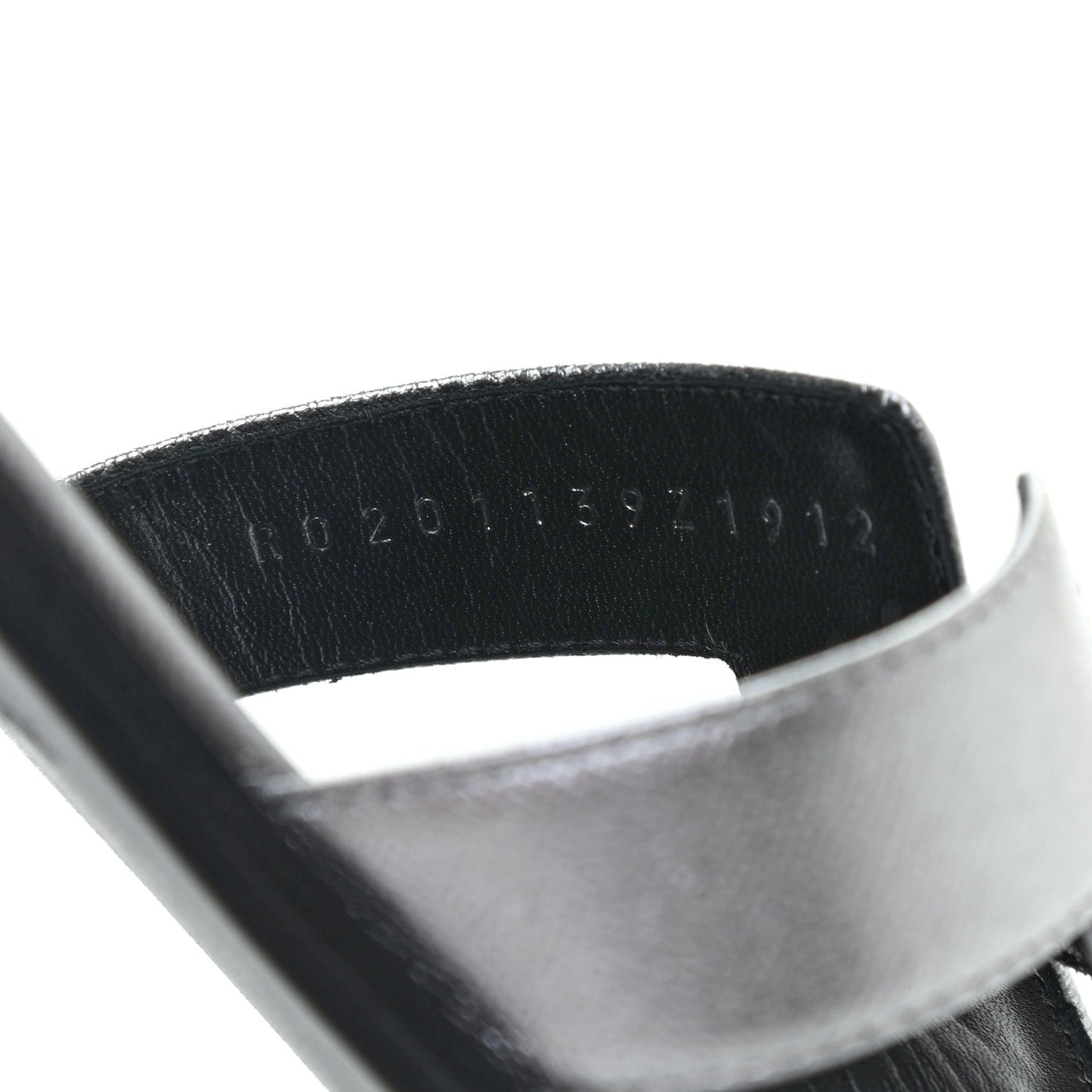 Hermes Metallic Epsom Oran Sandals 38 Gris Argente 8 of 8