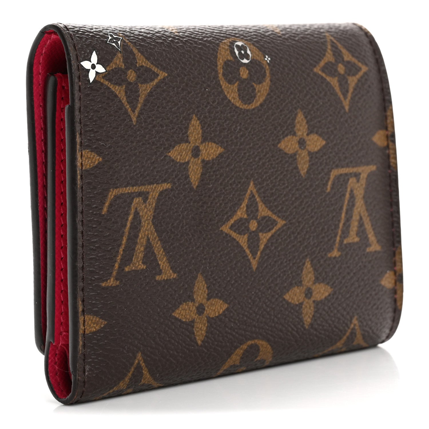 Louis Vuitton Monogram 2019 Christmas Animation Victorine Wallet Fuchsia 3 of 10