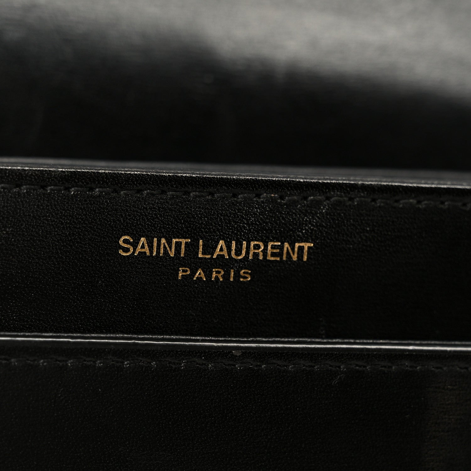 Saint Laurent Box Calfskin Monogram Medium Solferino Satchel Black 8 of 11