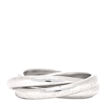 Tiffany Sterling Silver Interlocking Ring 52 6 1 of 4