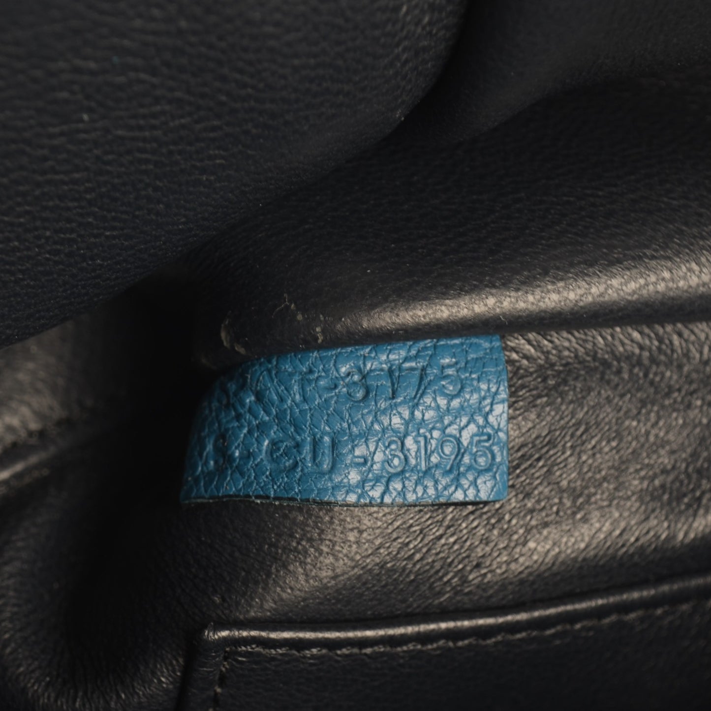 Goatskin Nano Luggage Deepsea