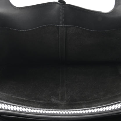 Celine Supple Natural Calfskin Medium Tri-Fold Bag Black 5 of 14